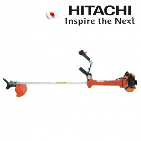 Benzininis trimeris - krūmapjovė Hitachi 46.5 cm³, 2.1 kW / 8.7 kg.