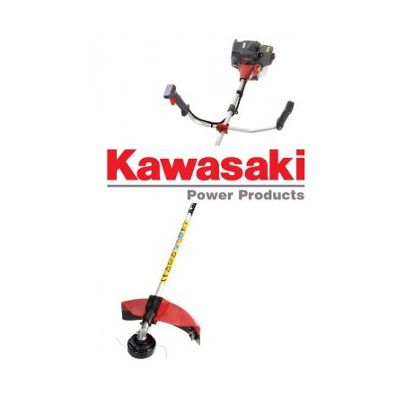 Benzininis trimeris - krūmapjovė Kawasaki 26.3 cm³, kW 1.2 / 5.4 kg